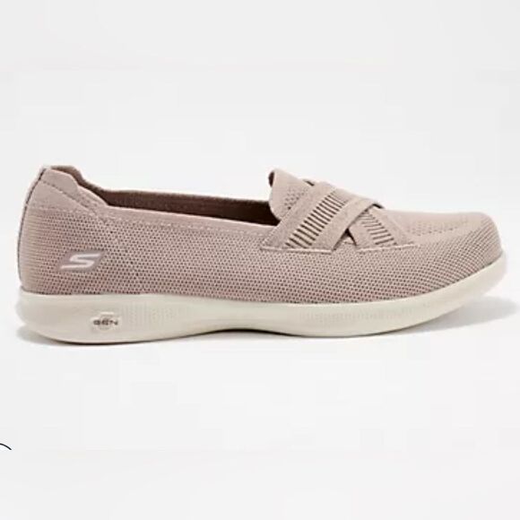 Skechers Go Step Lite Washable Knit Loafers -Lively  Taupe 7.5W NWT IN BOX - Picture 2 of 9